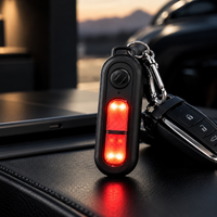 Alarma Personal con Llavero 130dB — Luz LED y Recarga USB