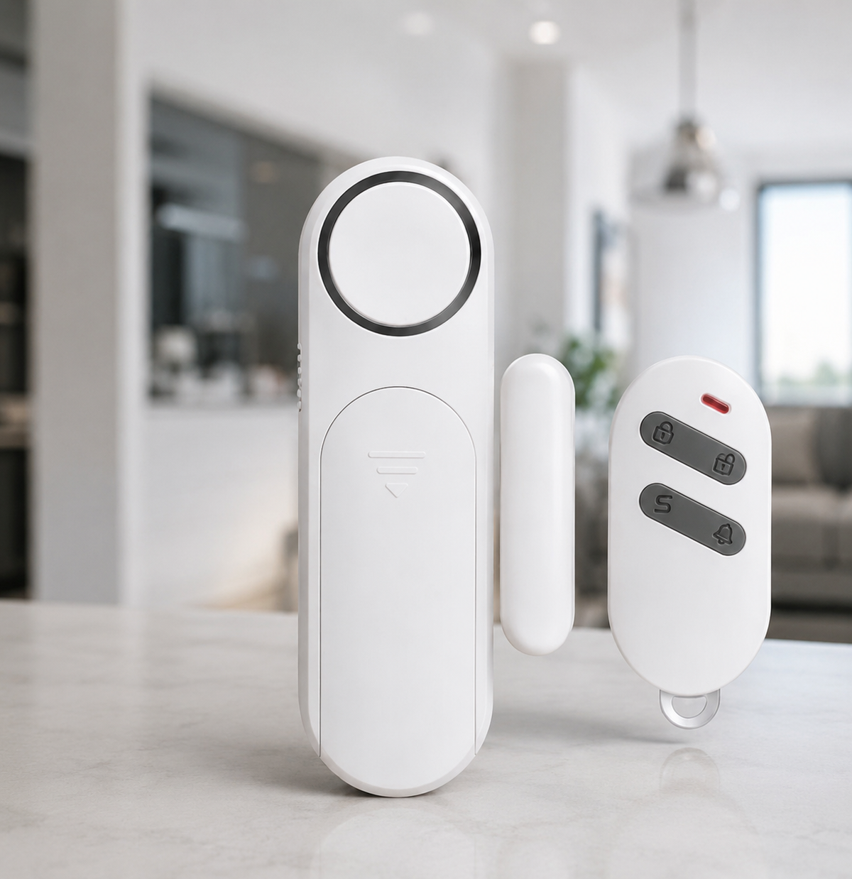 Alarma de puerta incluida en el pack