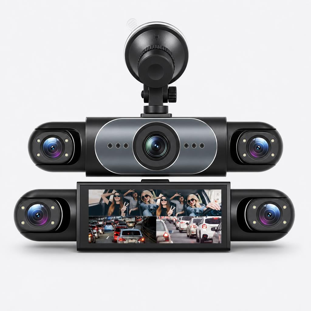 Dashcam 4 canales 360 - estudio