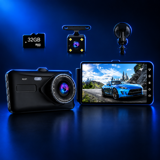 Dashcam con visión nocturna Full HD - Shadowscan
