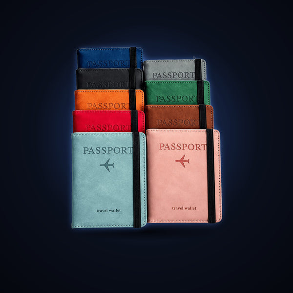 Funda RFID para pasaporte y tarjetas - todos los colores - Shadowscan